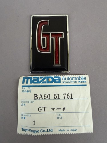 Original mazda emblem - mazda, gt