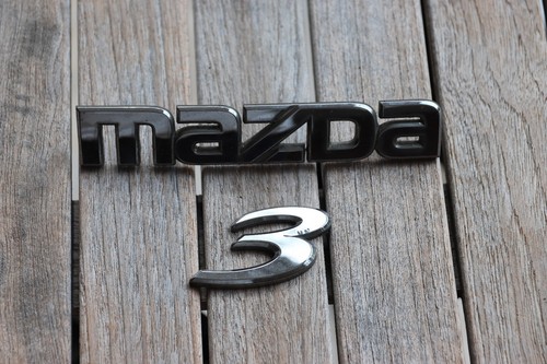 Emblem schriftzug mazda 3 - emblem,