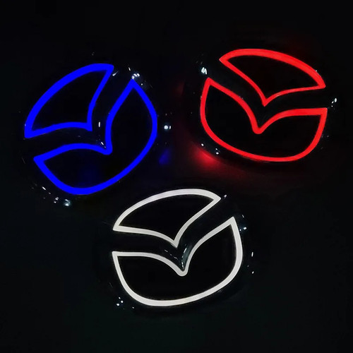 Led light car - car, emblem