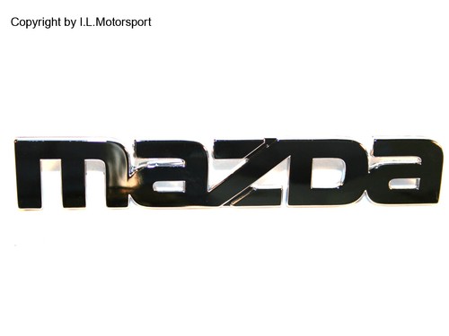 Emblem mazda schriftzug - "mazda",