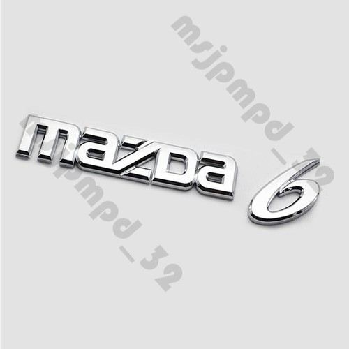Mazda chrom schriftzug - 6,