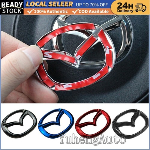 Car steering wheel emblem