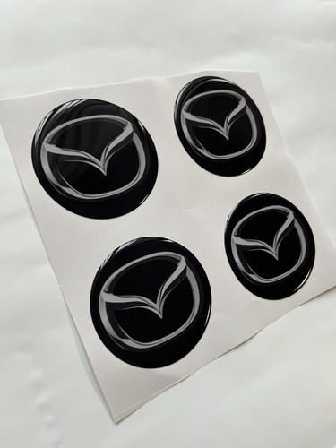 Mazda silikon felgenemblem - 4x,